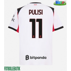 AC Milan Christian Pulisic #11 Bortatröja 2025-26 Kortärmad